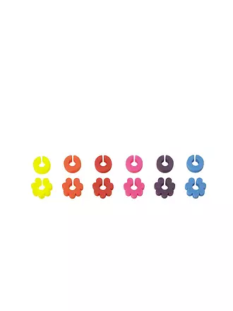 LURCH | Marque-verres en silicone FancyRings, lot de 12 | 